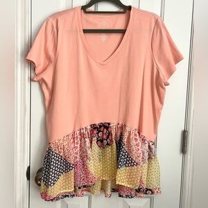 Shabby chic Altered Blouse